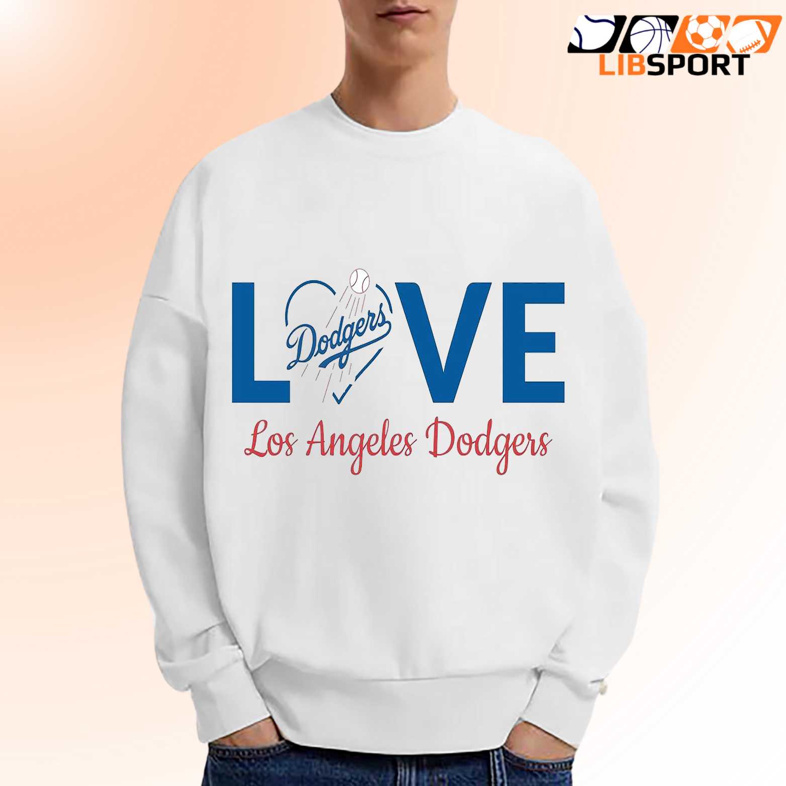 Love Los Angeles Dodgers T Shirt, Baseball Streetwear Graphic Tee, Unisex Top